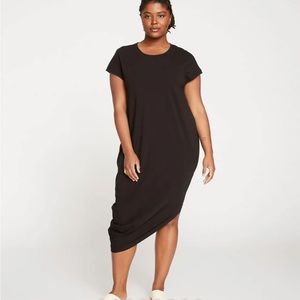 EUC Universal Standard Black Geneva Short sleeve dress